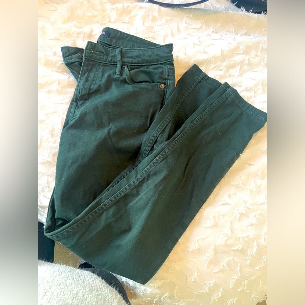 Calvin Klein Green Skinny Ankle Pant